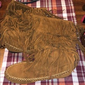 HotCakes fringe boots